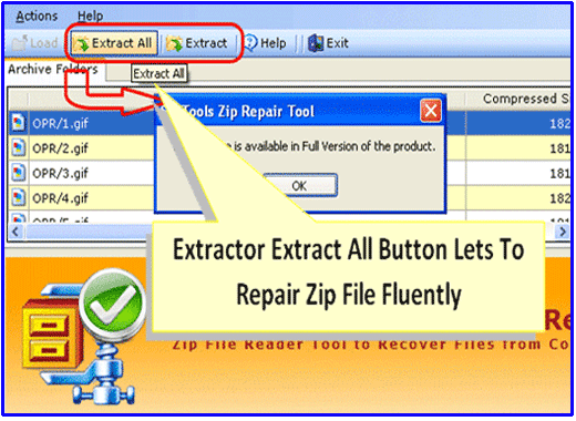 Free Download Zip Repair Tool 3.0